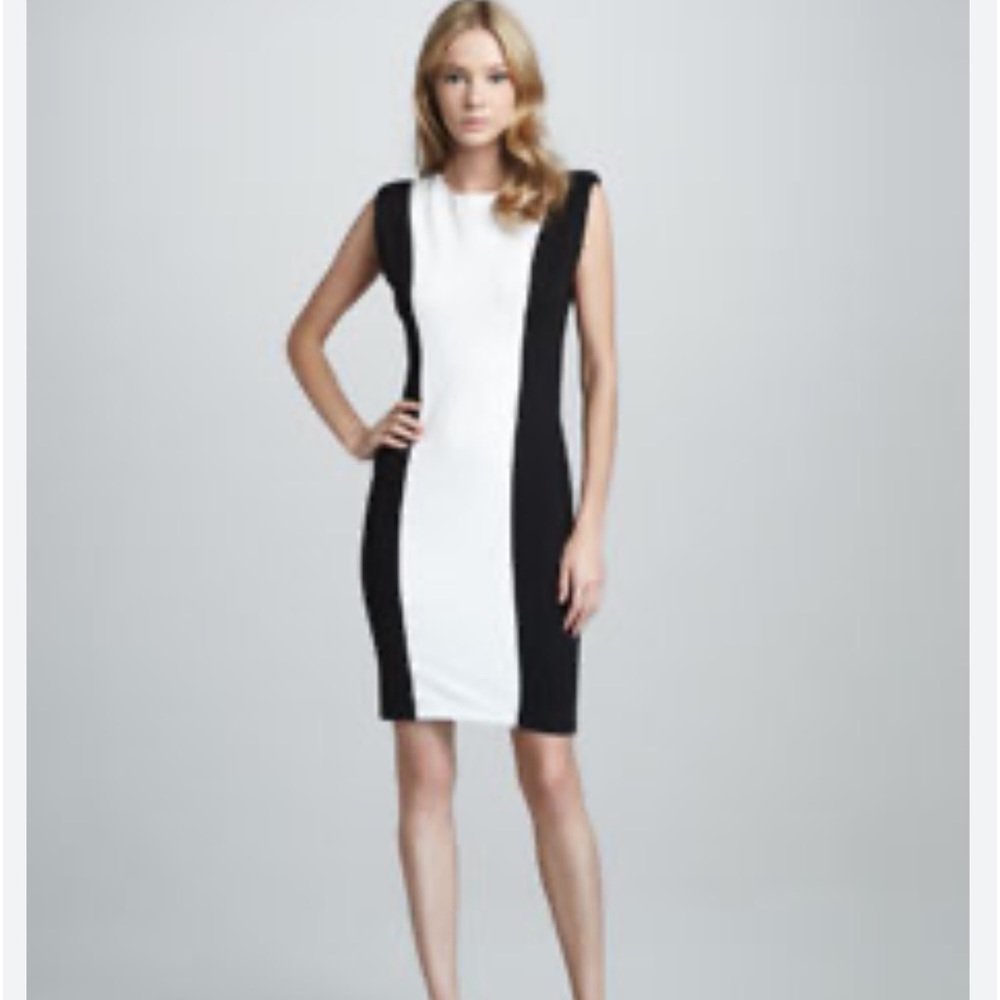 Alice + Olivia Alberta color block dress